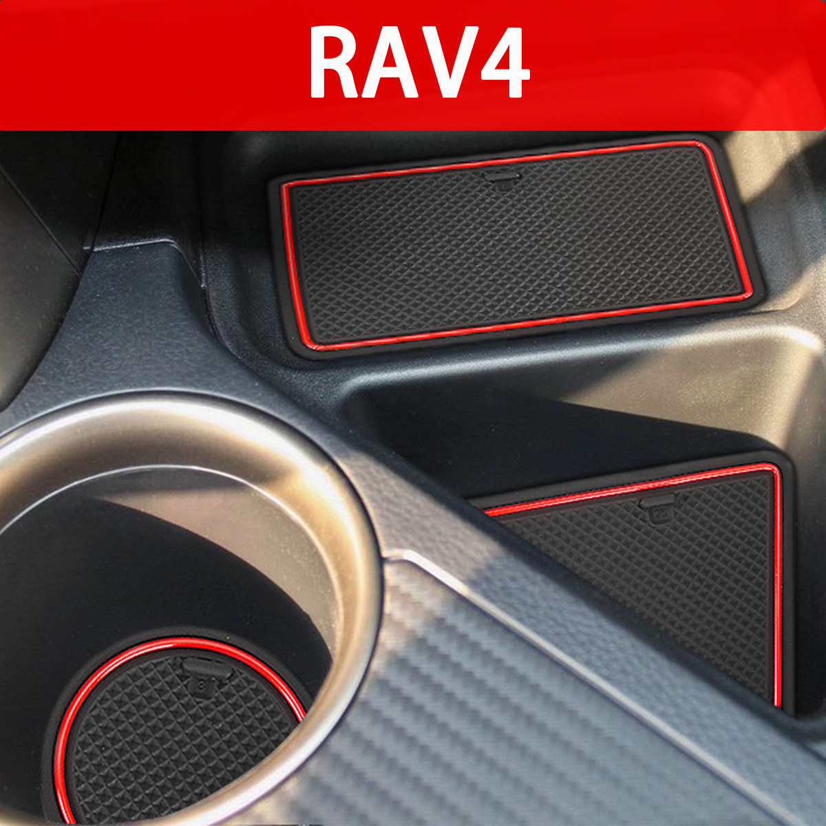 Auovo for Toyota RAV4 20132018 Accessories Cup Holder