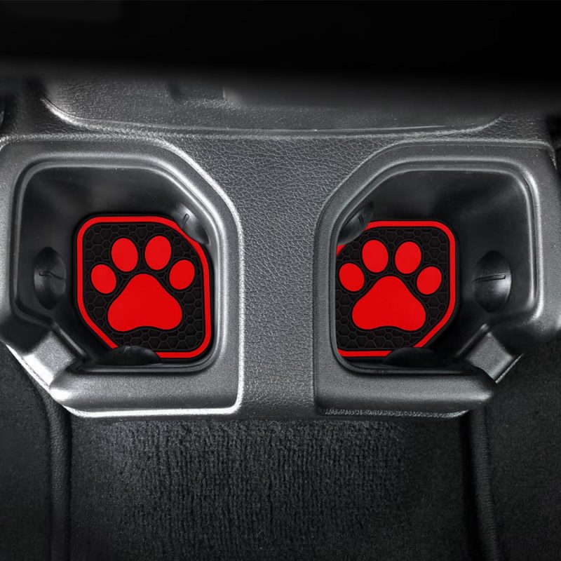 Auovo 20182022 Jeep Wrangler JL JLU Gladiator JT Cup Holder Coasters